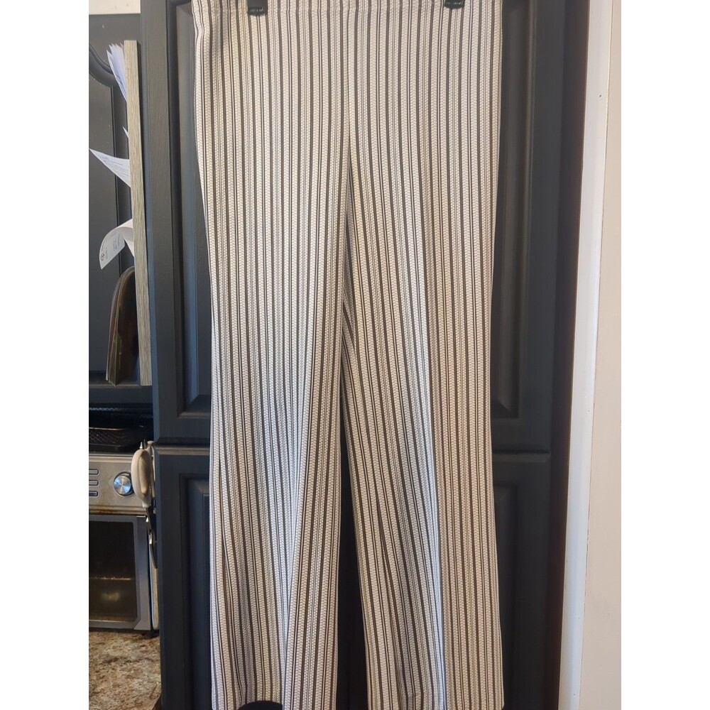 Awesome Vintage 70s?  Retro Sears Ladies Textured Wide Leg Pants Sz 12  Petite